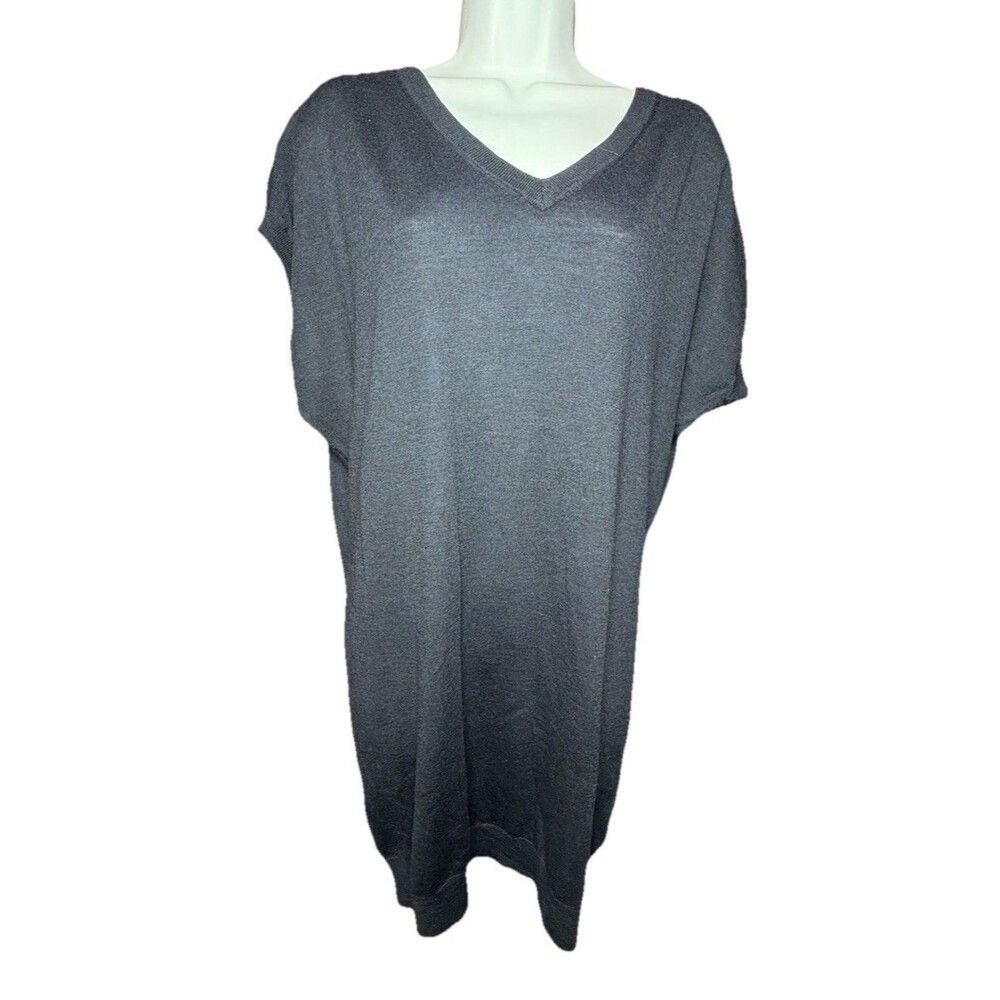 Zadig & Voltaire Rifle M Dress 100% Merino Wool Navy Blue Size XS LUXURY - Picture 6 of 10